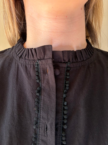 Blouse noire TALIE