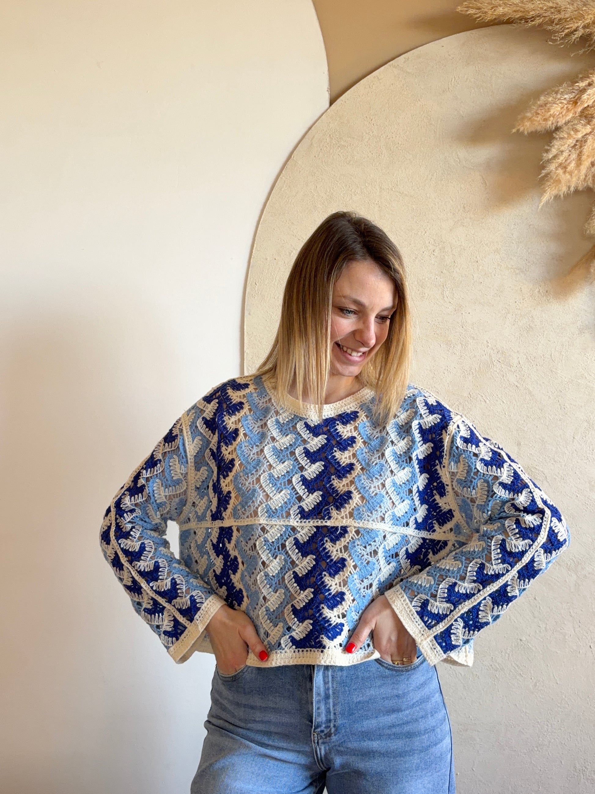 Haut crochet POLINE - Anemone Store