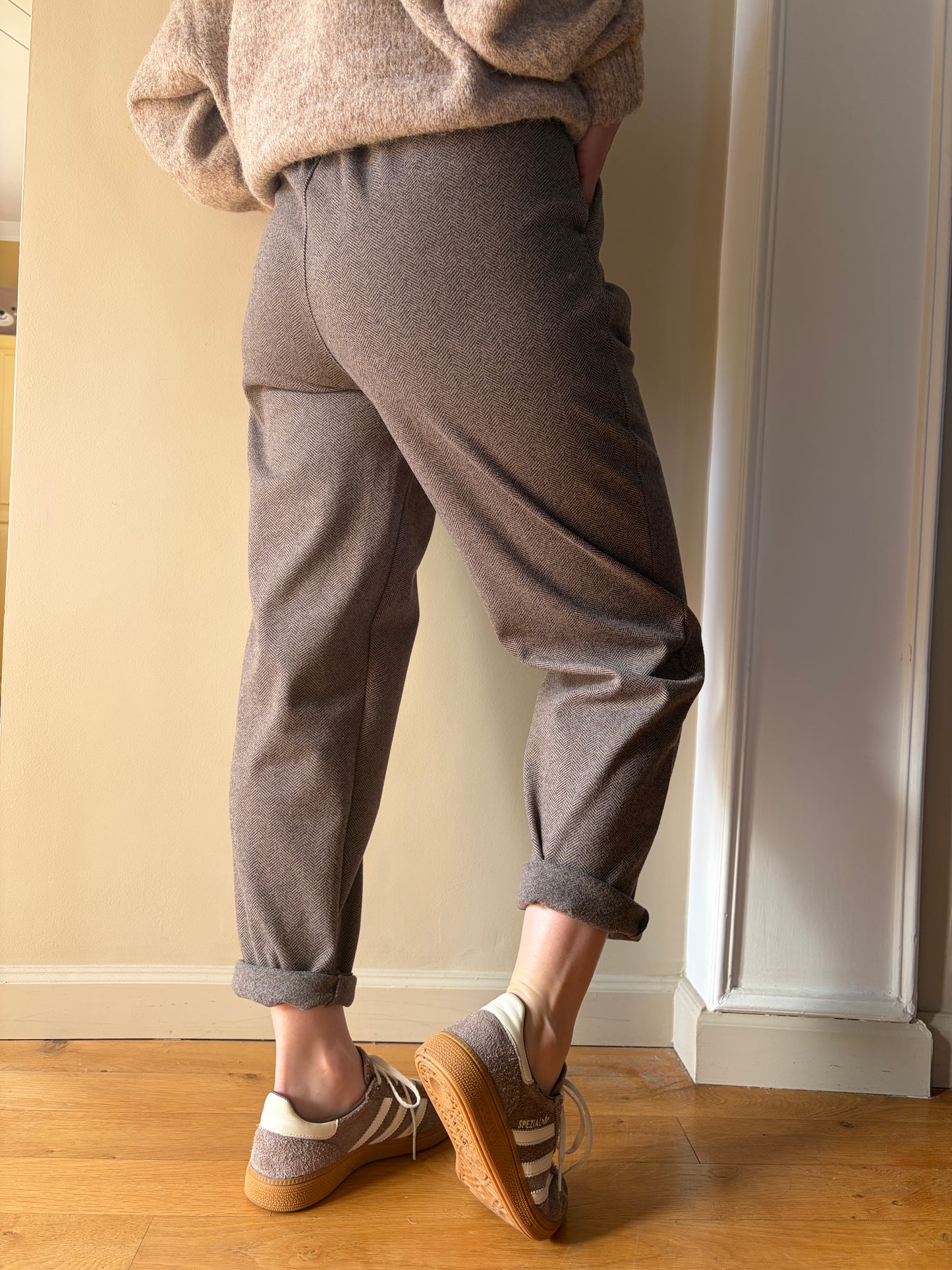 Pantalon SALOMÉ taupe