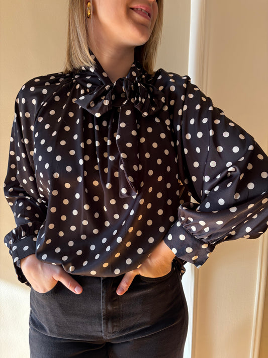Blouse pois ISA