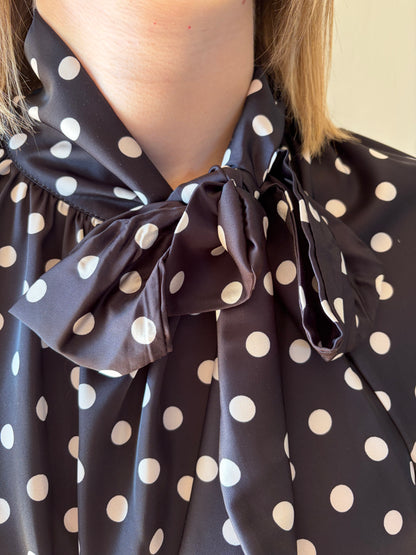 Blouse pois ISA