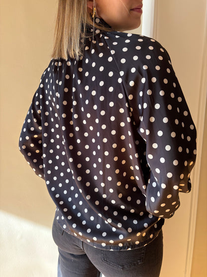Blouse pois ISA