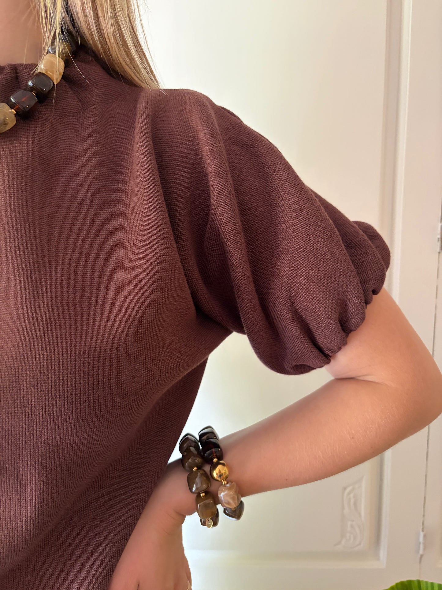 Pull LORIE Marron