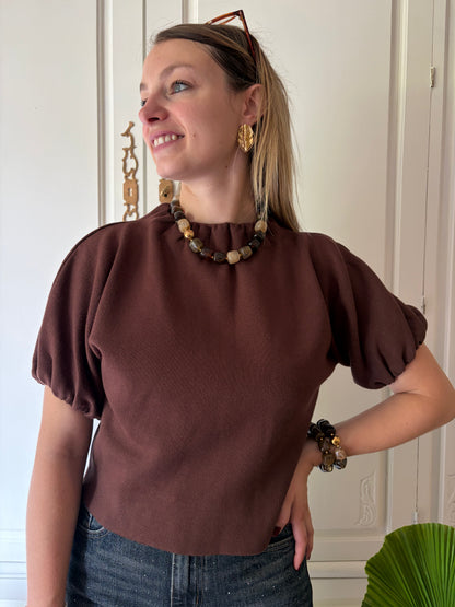 Pull LORIE Marron