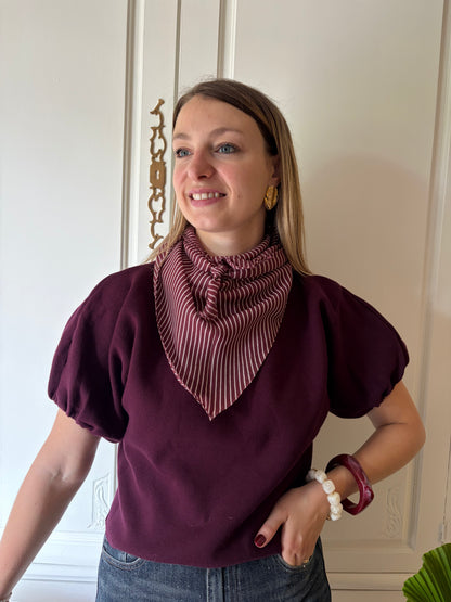 Pull LORIE Bordeaux