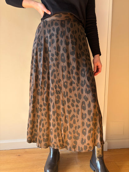 Jupe léopard INES