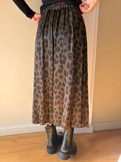 Jupe léopard INES