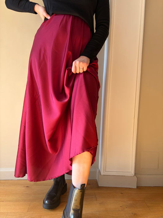 Jupe SCARLETT Bordeaux