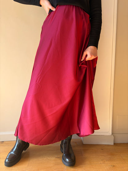 Jupe SCARLETT Bordeaux