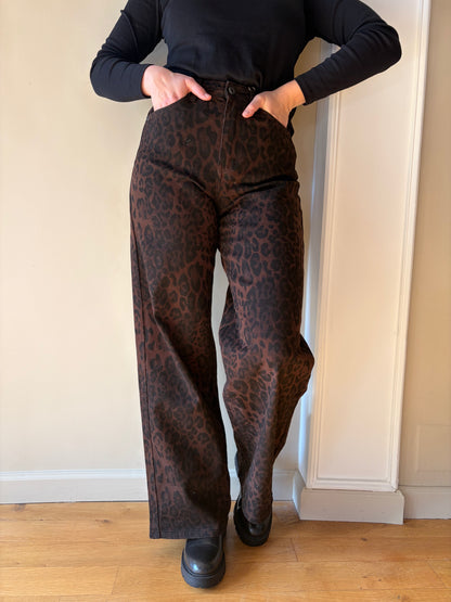 Pantalon léopard LOLI