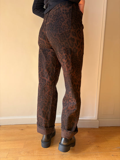 Pantalon léopard LOLI