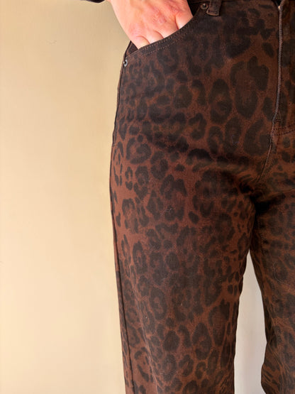 Pantalon léopard LOLI