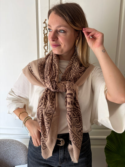Foulard MARIA Beige