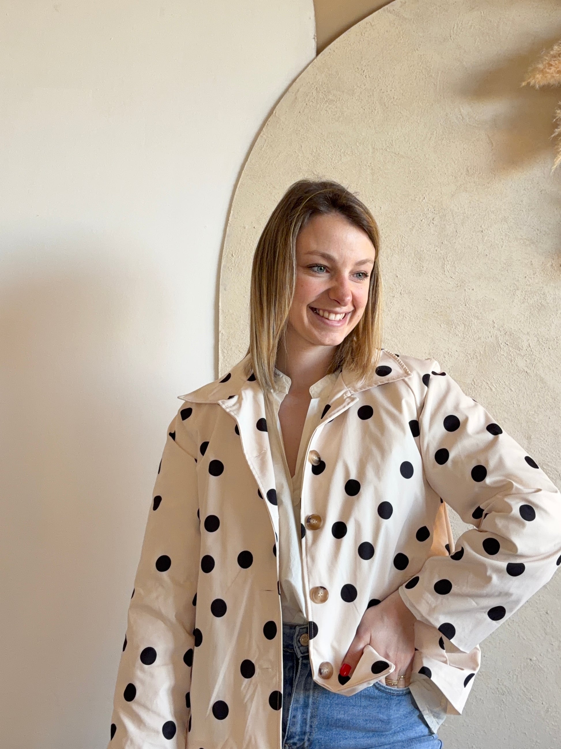 Veste à pois LINO - Anemone Store