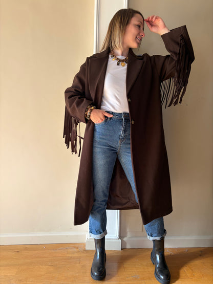 Manteau LAETI Chocolat