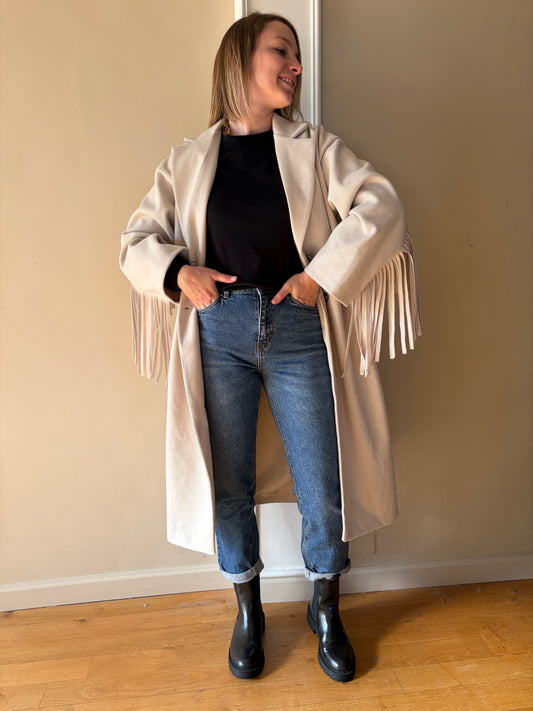 Manteau LAETI Crème