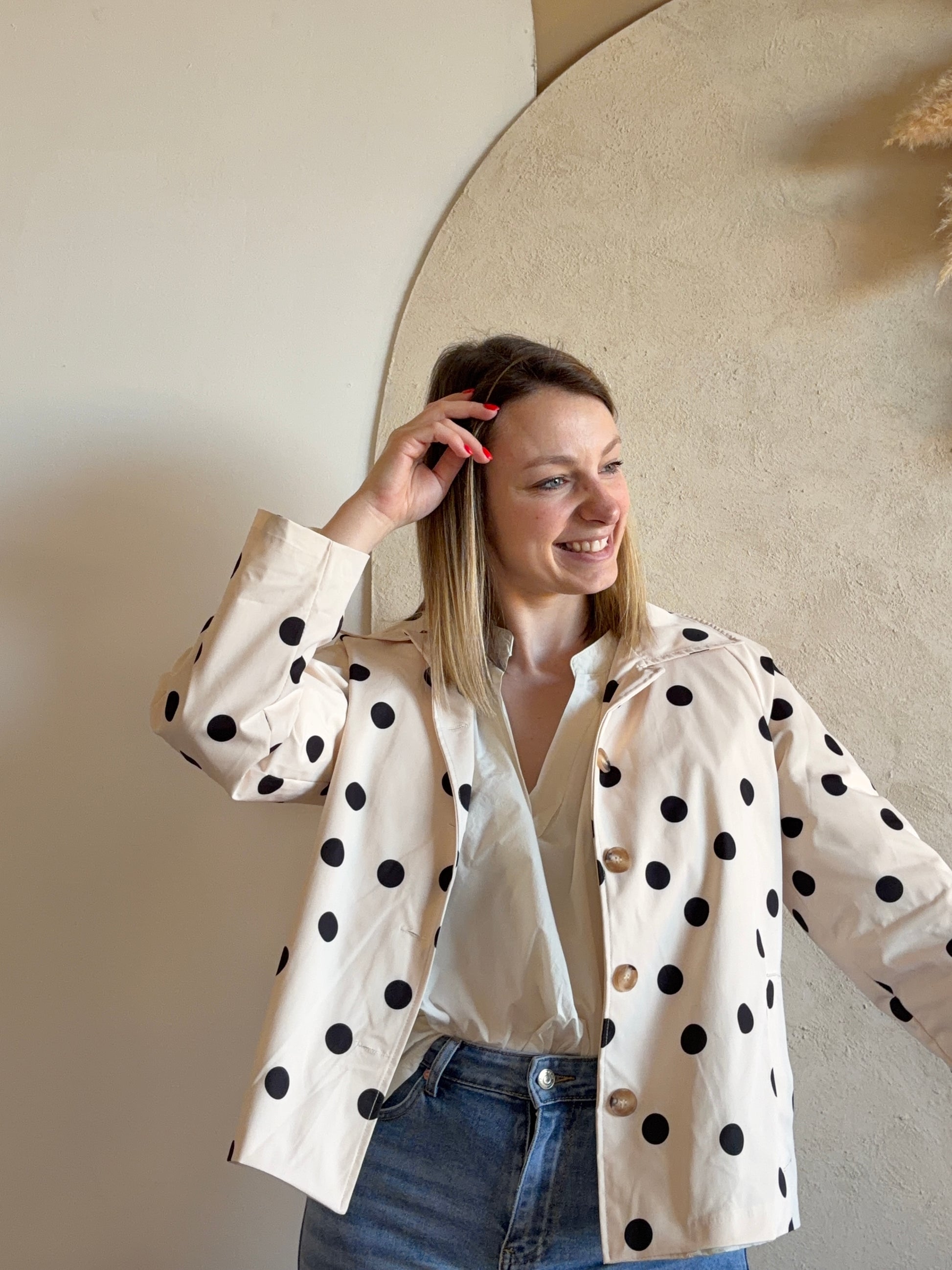 Veste à pois LINO - Anemone Store