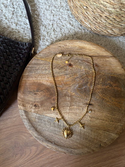 Collier doré