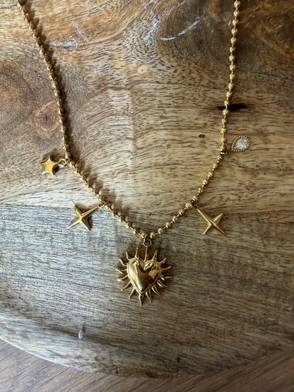 Collier doré
