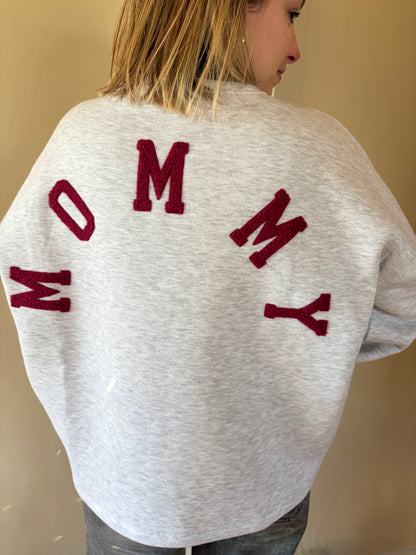 Sweat MOMMY bordeaux