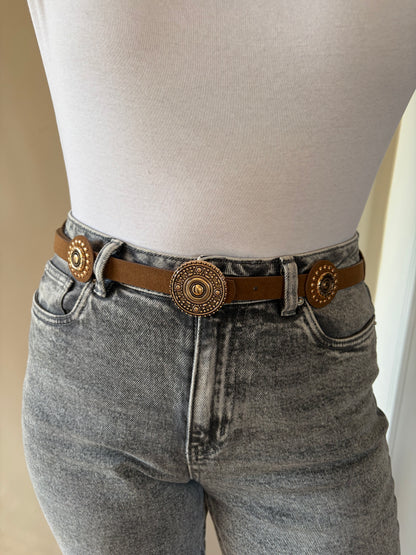 Ceinture NOA camel