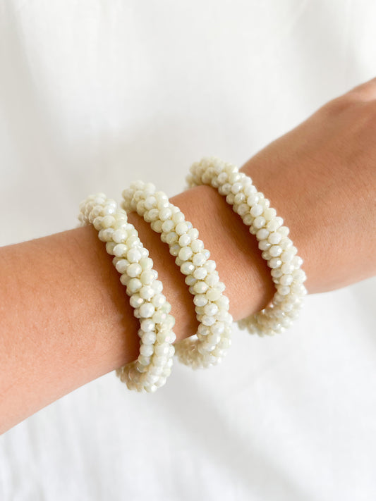 Bracelet Leria Blanc - Anemone Store