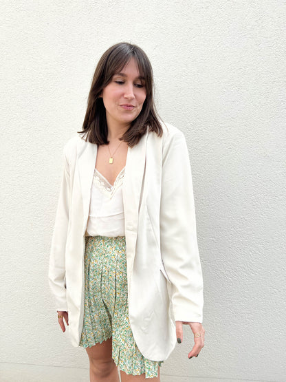 Blazer Soline Beige Over-size - Anemone Store